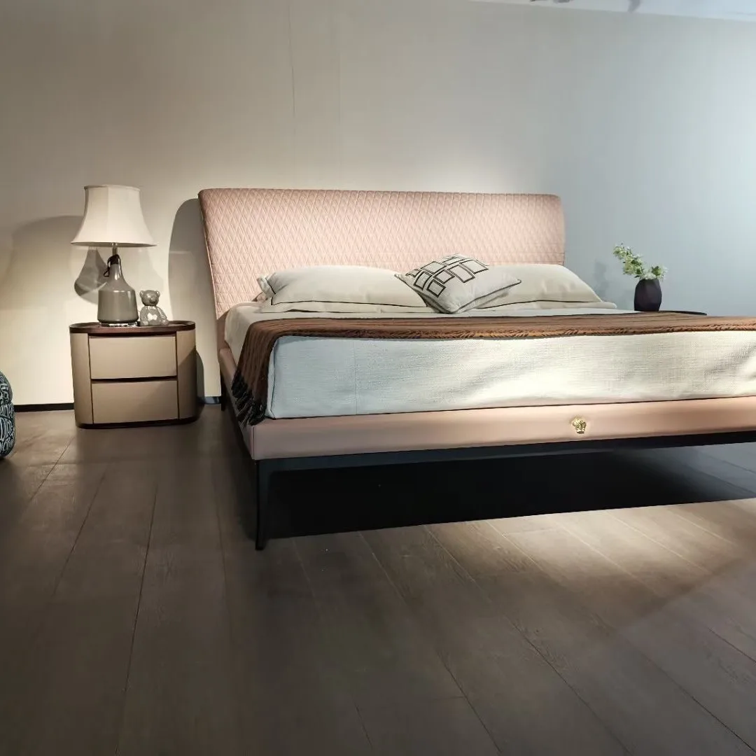 

Bed stiletto fairy bed bedroom double nappa pi wedding