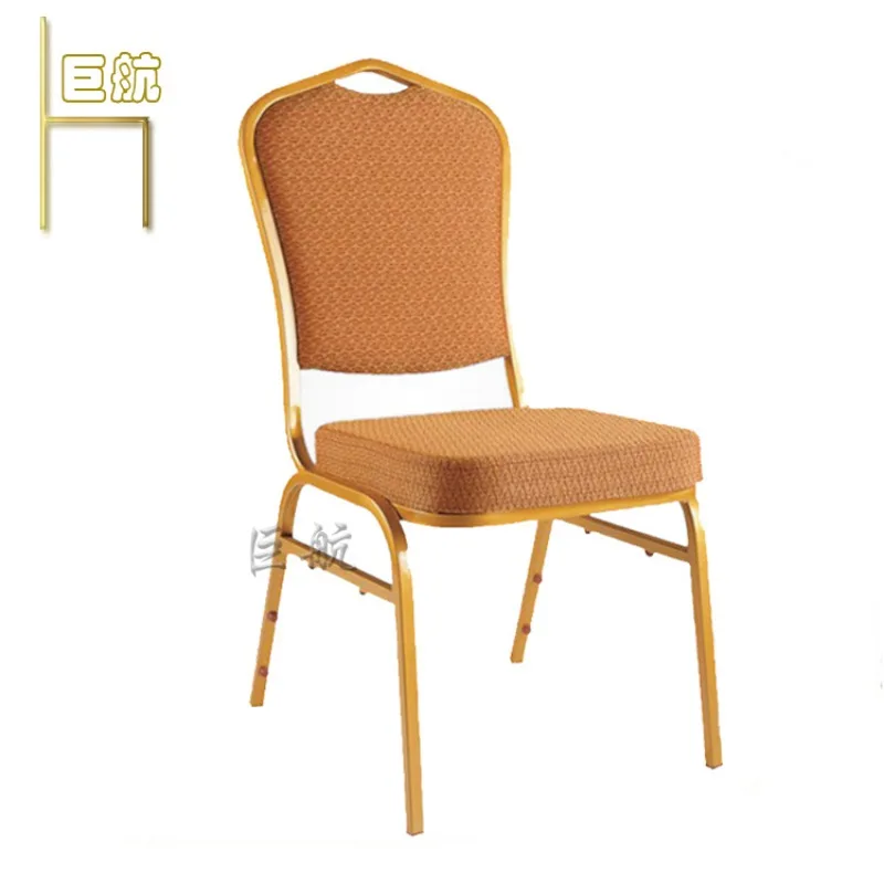 

Sponge iron banquet chair, factory direct sales restaurant hotel banquet steel chair