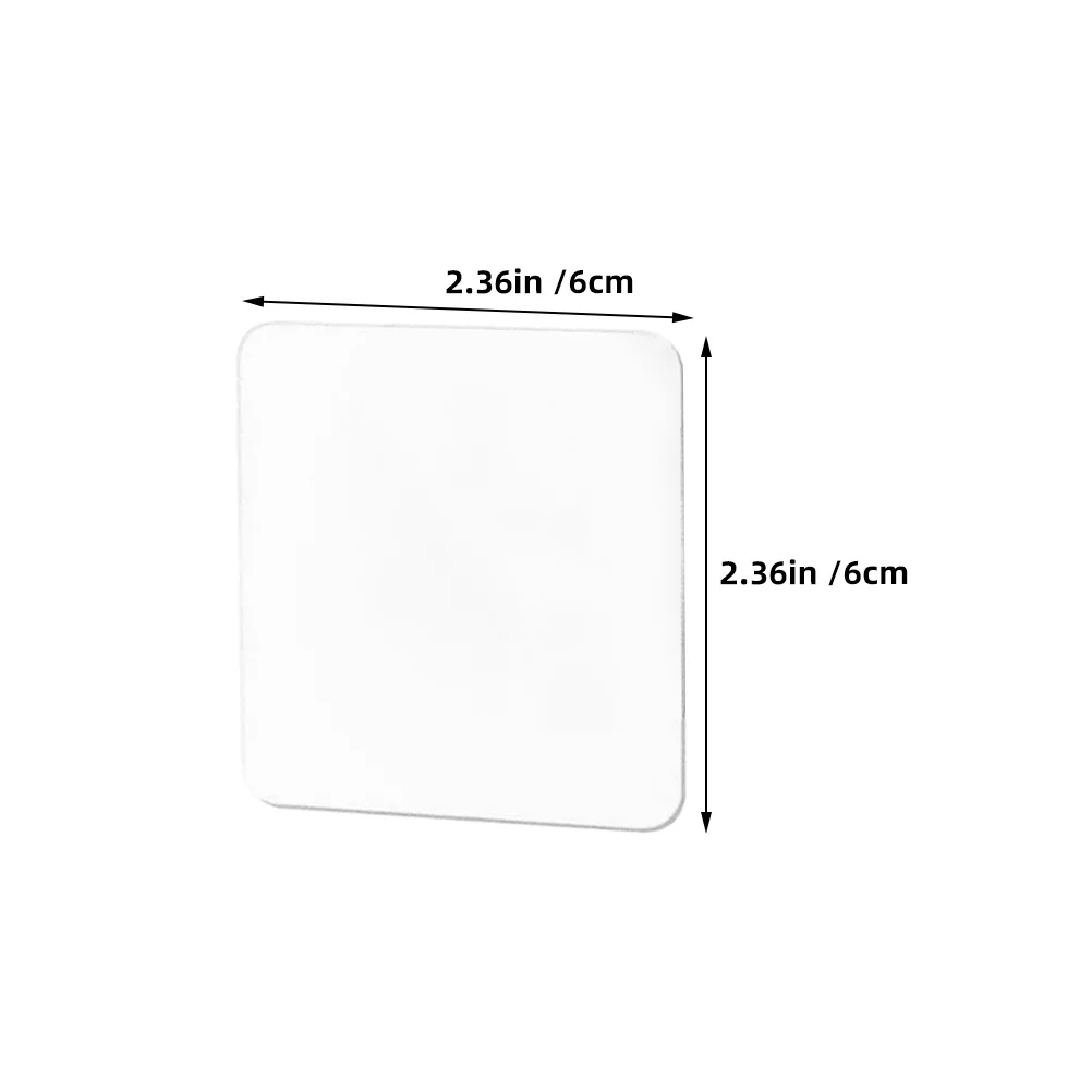 150 قطعة شريط لاصق على الوجهين واضح Traceless للتعليق على الحائط الملصقات الحرف بالونات سكرابوكينغ القابلة للإزالة #6