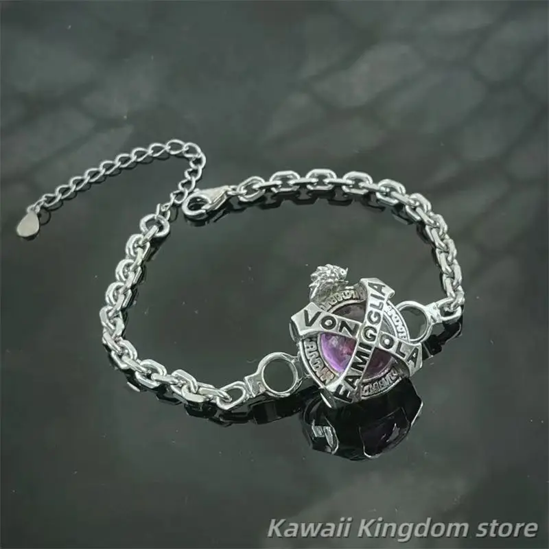 HITMAN REBORN Hibari Kyōya аниме косплей браслеты ручной работы ювелирные изделия ожерелье игра ручная цепочка аксессуары реквизит подарок