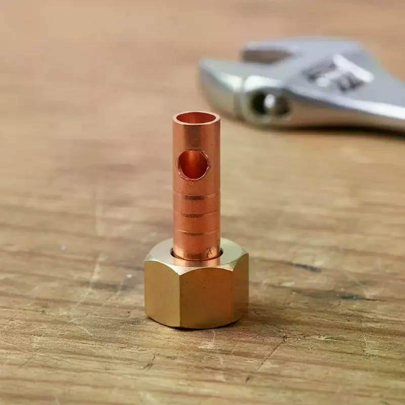 QQ 150A Welding Torch Power Cable Connector 8/10mm Nut, Efficiently Repair And Maintain Your Torch With This Connector