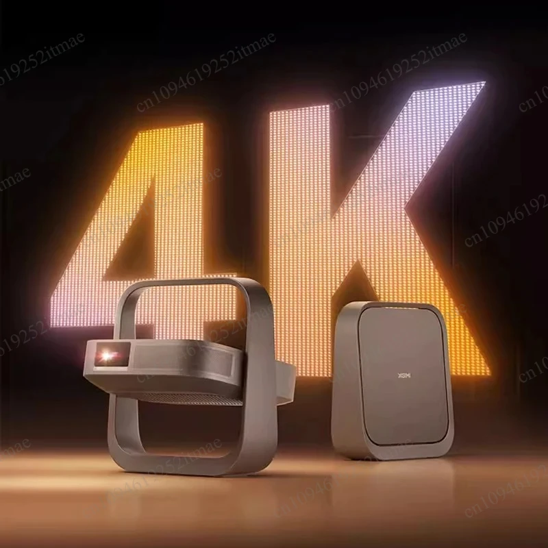 Z9X 4K Tri-Color Laser Projector, 1300 CVIA Lumens, Smart Gimbal, 0.98-1.3:1 Optical Zoom, Portable Home Theater Projector