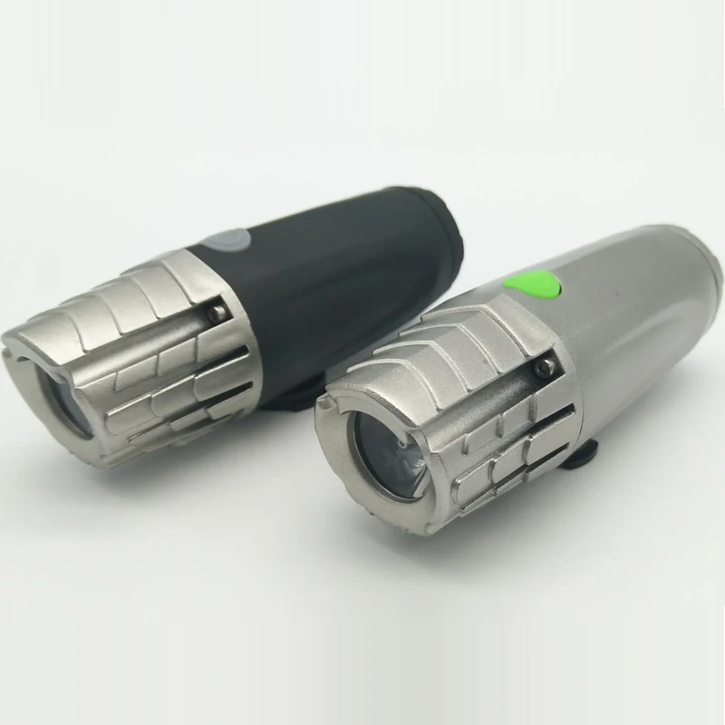 ZK50 Bike Light Super Bright Bicycle Front LED Flashlight Lamp Cycling Light Safety Waterproof Lamp + Holder Use 3* AAA Battery