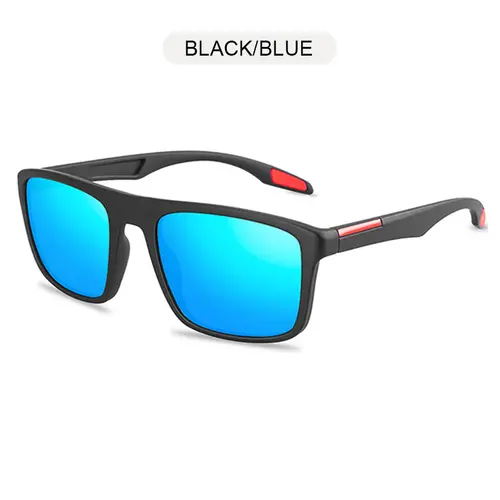 Vintage Square Men Sunglasses Polarized Fashion Black Sun Glasses Male Stylish Driving Shades Sports Eyewear UV400 - Image 10