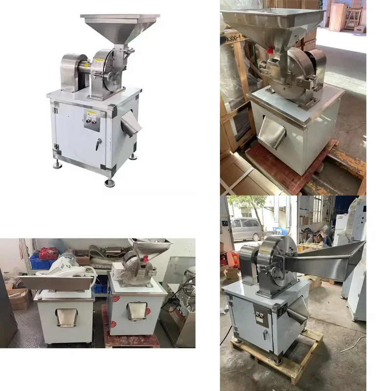 Stainless Steel Meat Grinder Food Grade Spice Grinder Industrial Equipment for Home and Commercial Use Heavy Duty Electric