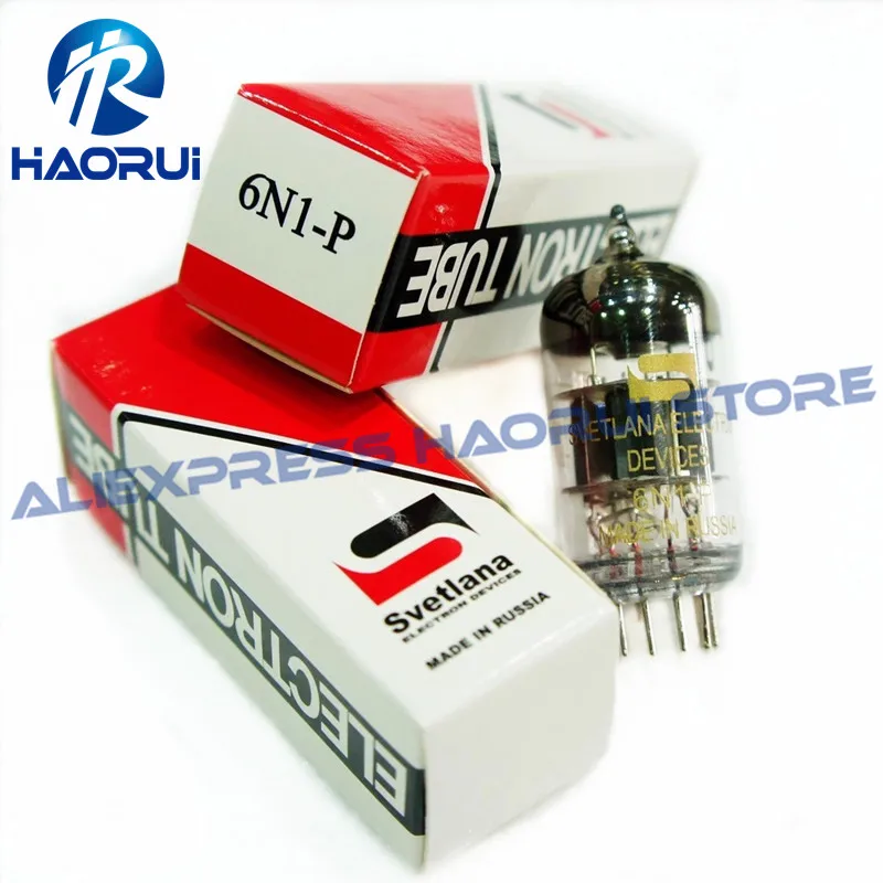 Svetlana 6N1-P 6N1P Vacuum Tube Upgrade 6N1 ECC85 6H1N HIFI Audio Valve Electronic Tube Amplifier Kit DIY Match