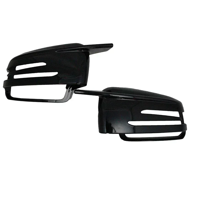Black Side Mirror Cover Caps For Merceded-Benz C Class W204 2008-2013 C180 C200 C250 C300 C350 C400 C43 C63 C63 S Sport style