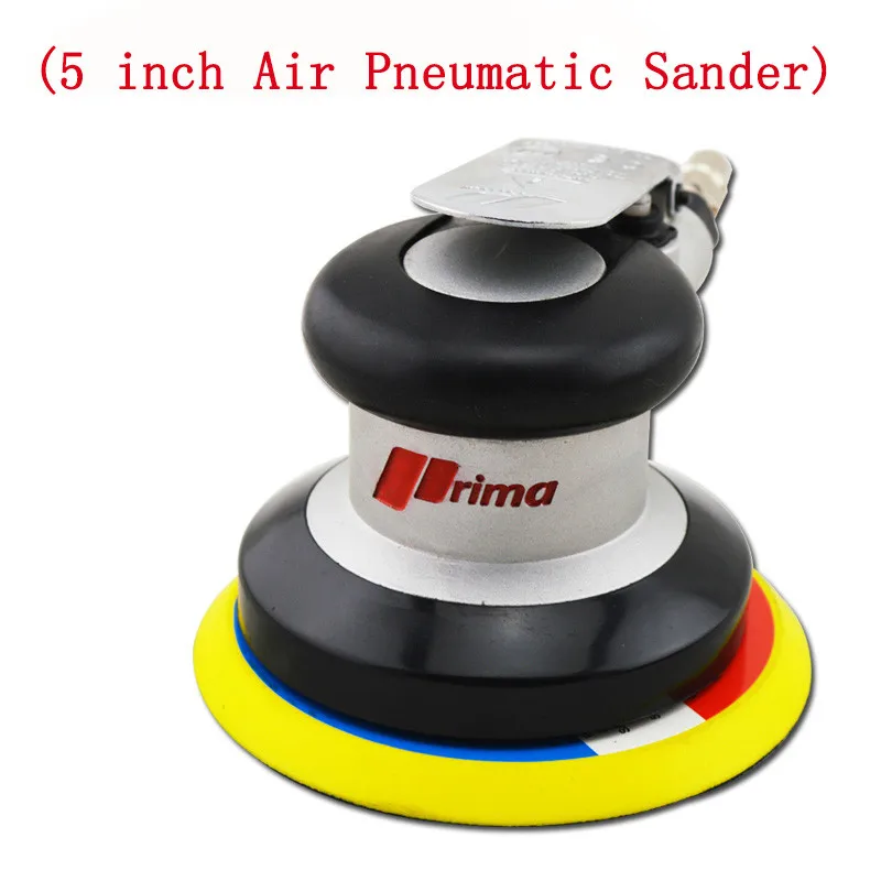 5 Inch Sander Self Vacuum Pad Polisher Machine Air Pneumatic Grinding Machine Grinding Machine Polisher Machine Sanding Tools