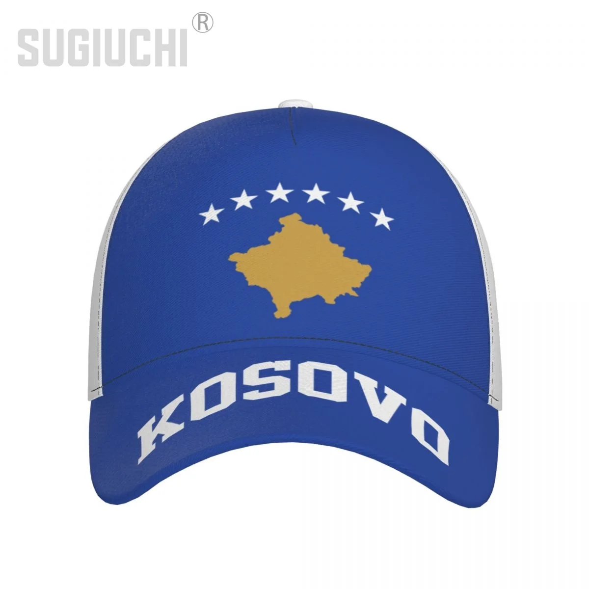 Unisex Kosovo Flag Kosovars Adult Baseball Cap Patriotic Hat for Baseball Soccer Fans Men Women