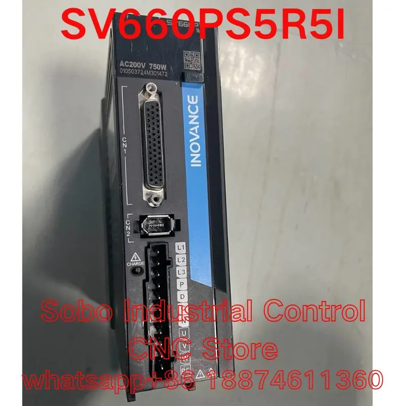 Second-hand  Tested  OK   SV660PS5R5I servo driver
