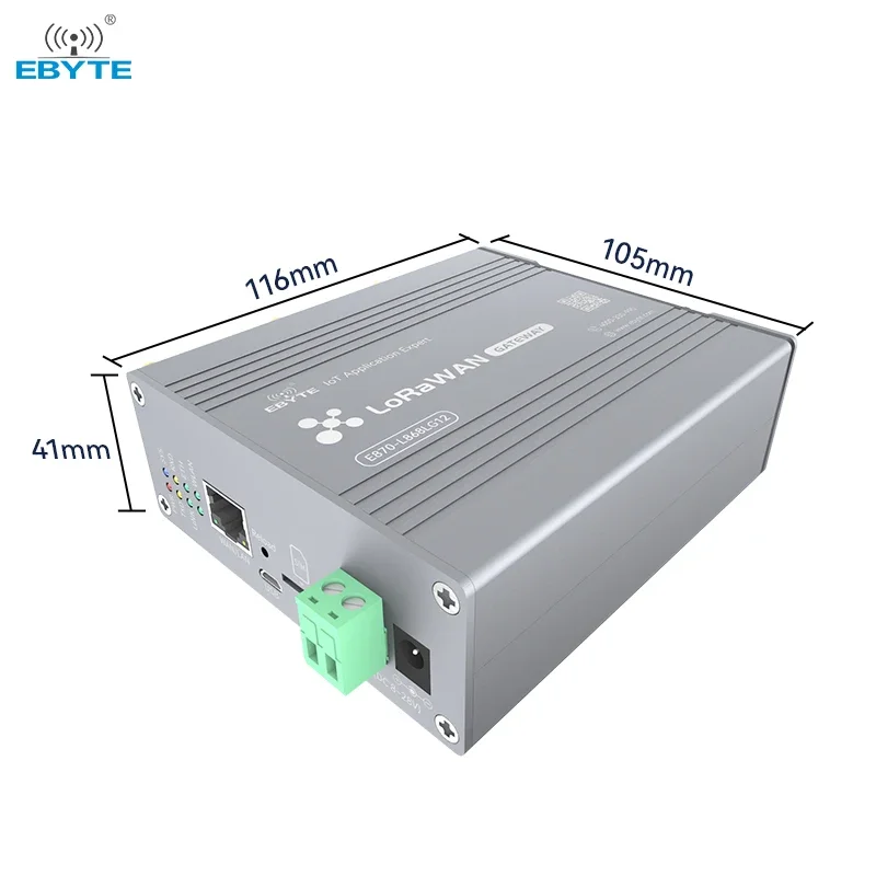 EBYTE OEM ODM E870-L868LG12 Hot selling SX1302 27dBm 3km lorawan wireless gateway Half Duplex lorawan gateway 868