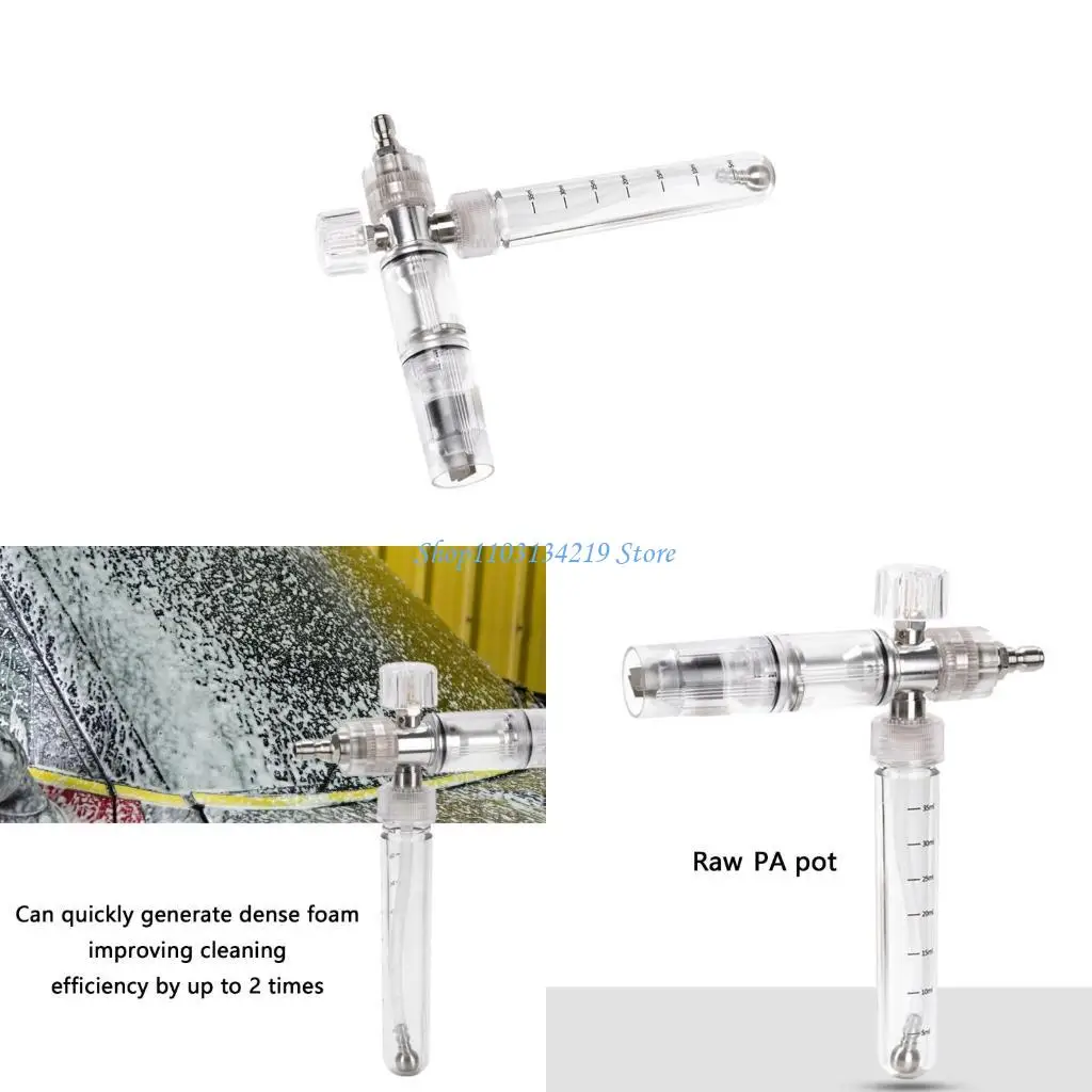 

N5KC Advanced Foam Applicator For Pressure Washers Sud Dispenser Car Cleaning Tool With Quick Connection Feature