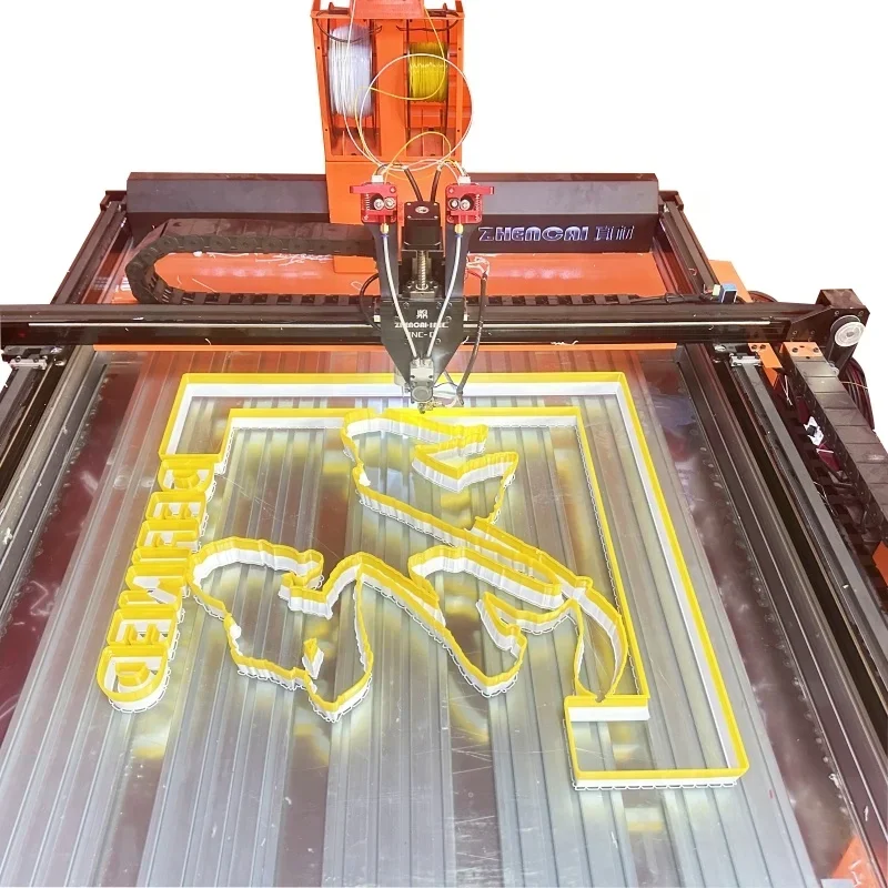 2023 Industrial Grade Large Scale Lettering Printer Business Signage 3d Printer Light Box Printer For Advertising