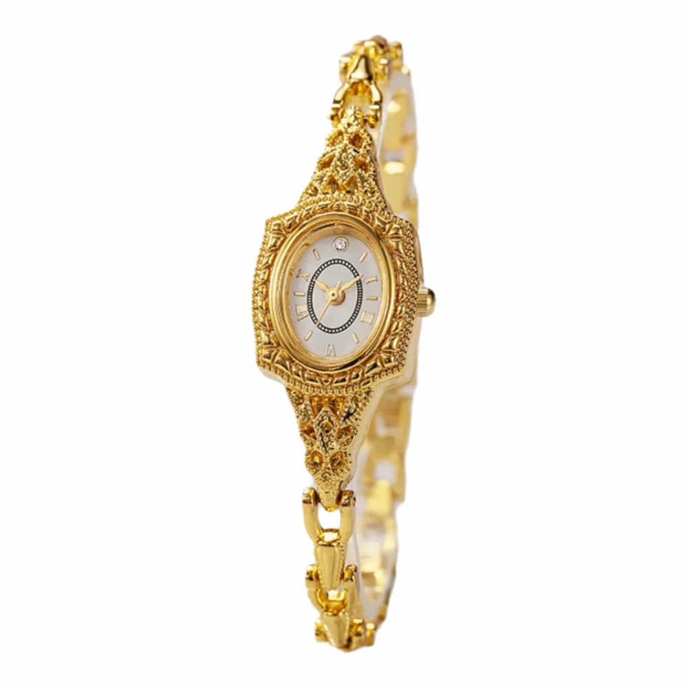 Minimalist Vintage Ladies Watch Luxury Exquisite Fashion Wristwatch Elegant Small Dial Quartz Watch Student