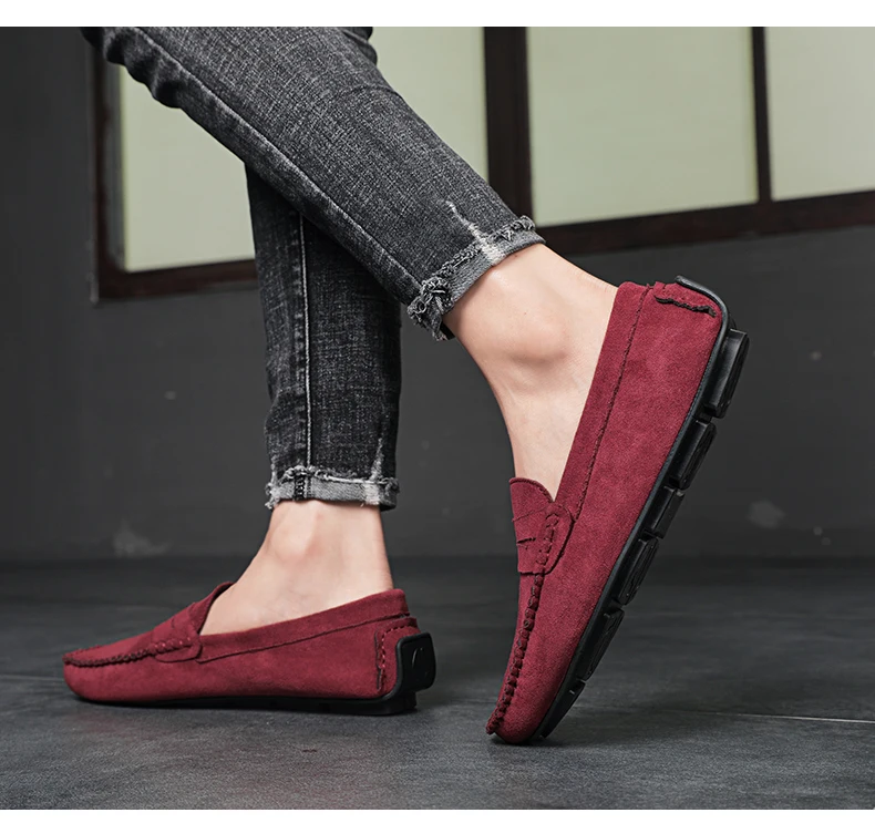 Männer Slipper Freizeit schuhe Boots schuhe Männer Turnschuhe neue Mode Fahr schuhe Walking Casual Loafers männliche Turnschuhe Schuhe – Detail 13