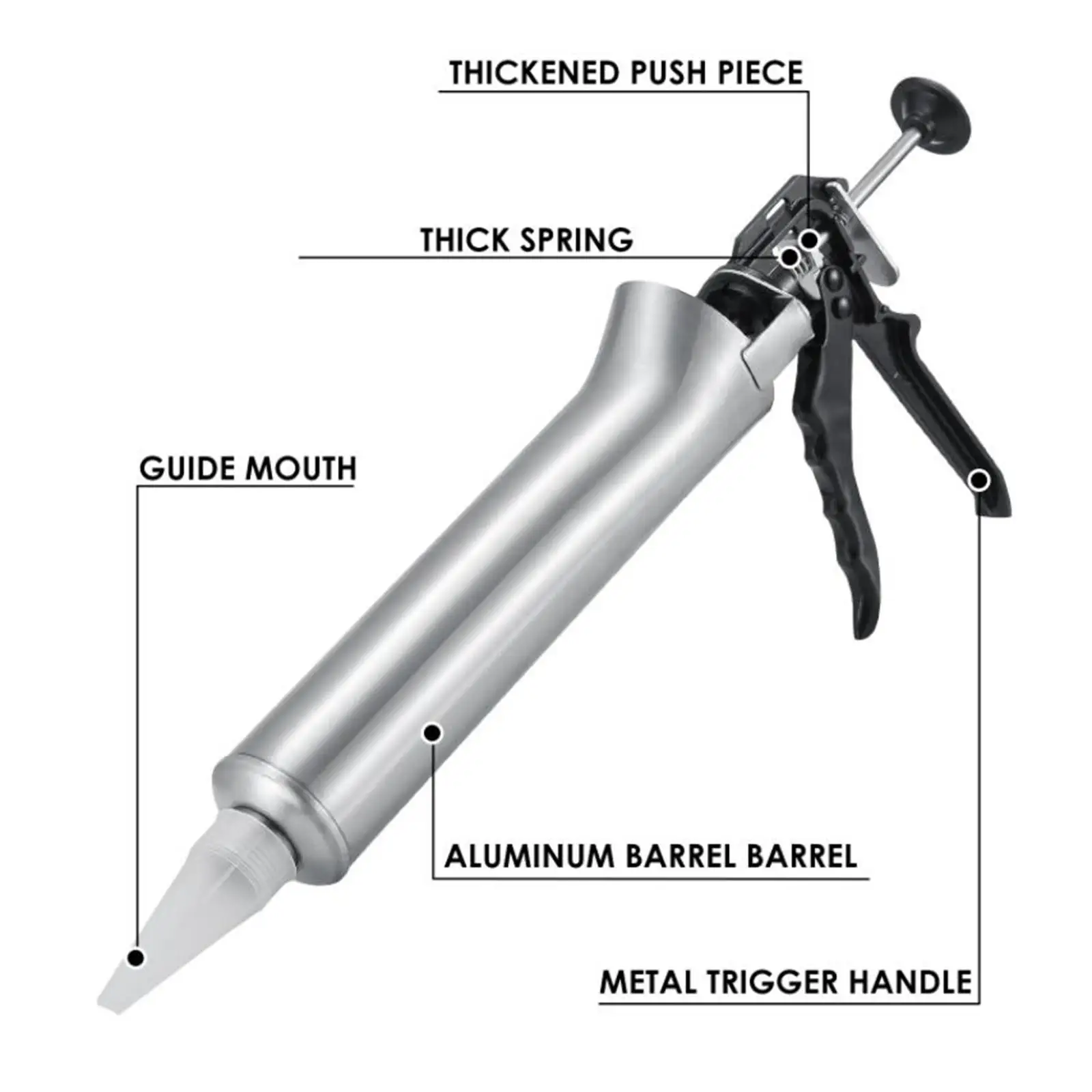 Imagem -06 - Caulking Tool Grupo Professional Precision Aplicação Aço Inoxidável