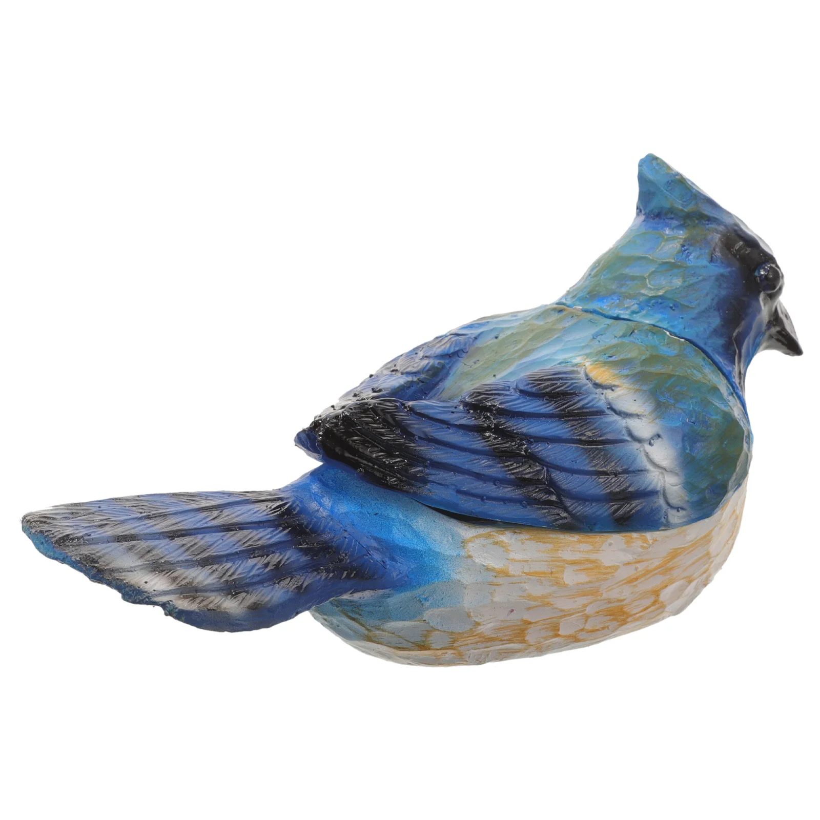 Simulation Bird Hider Box Outdoor Garden Decorative Resin Key Storage Container For House Yard Hide Key Holder
