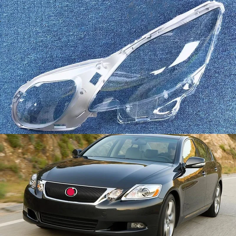 

For Lexus GS300 GS430 GS450h GS460 2006-2011 Headlamp Cover Shade Lamp Headlight Shell Lens Plexiglass Original Lampshade