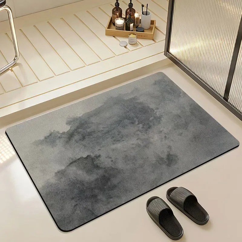 Bathroom absorbent diatom mud toilet doormat toilet toilet floor mat toilet carpet
