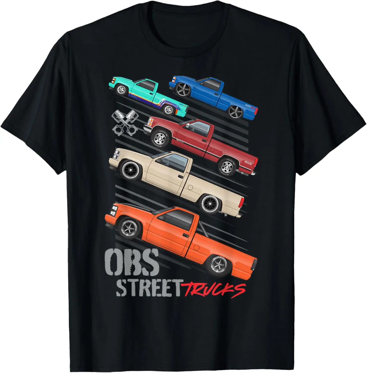 OBS truck 7.3 powerstroke chevys dually T-Shirt