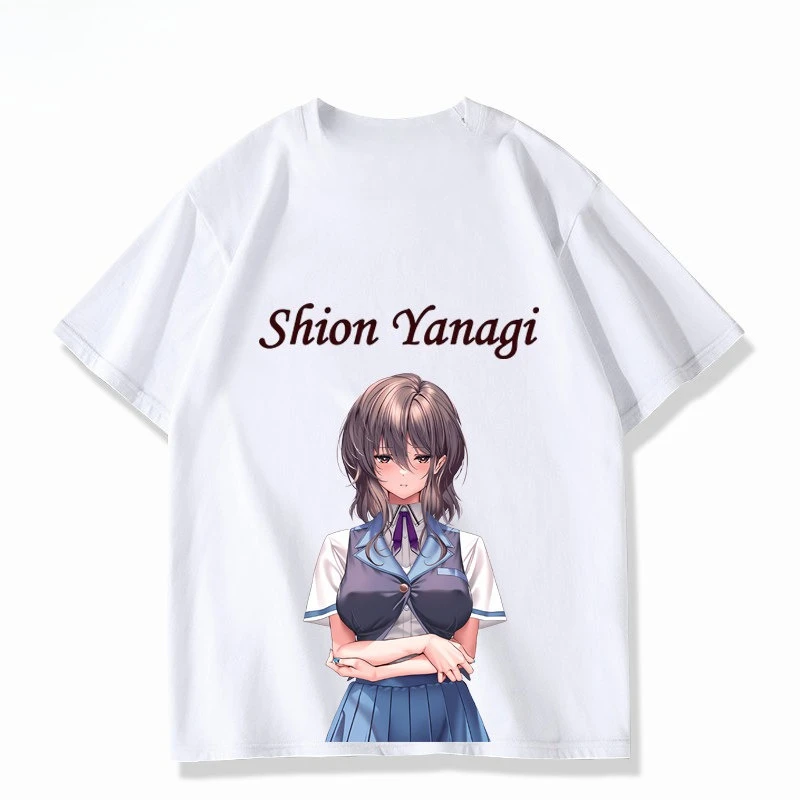 My Girlfriend2-Love&Cooking Cotton T-shirt personality Clothes New Model Anime T-shirt Yearround clothing Streetwear Short soft