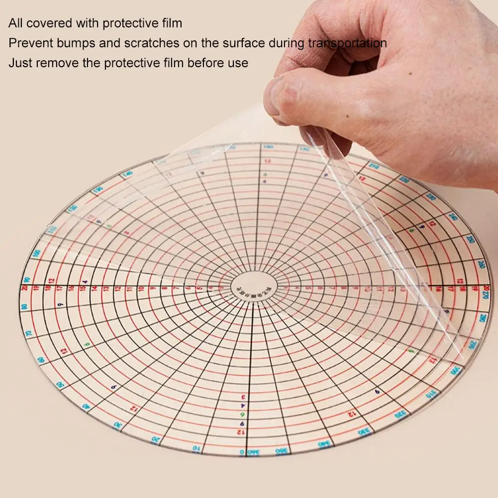 Spinner Tools Ceramic Tools Dividing Ruler Full Circle Divider Multi-functional Painting Equalizer Mud Hall Pottery Trimming