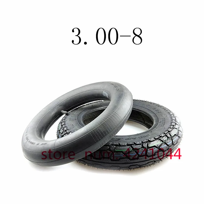 High-quality 3.00-8 tire 300-8 Scooter Tyre & Inner Tube for Mobility s 4PLY Cruise  Mini Motorcycle