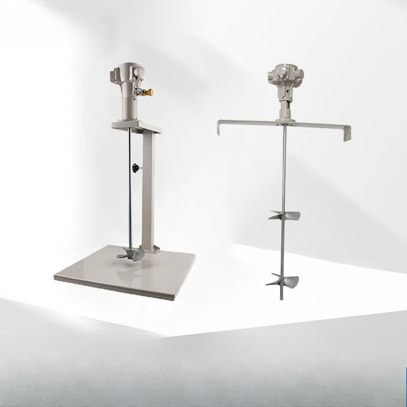 

Pneumatic mixers, industrial paint mixers, small dispersers