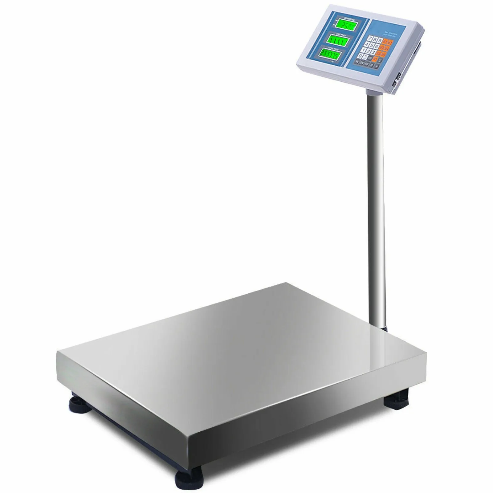 

660lbs Weight Computing Digital Floor Platform Scale Postal Shipping Mailing United States