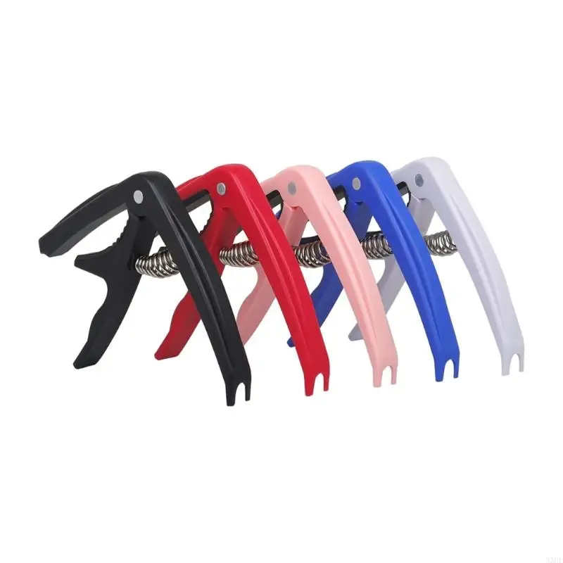 

XXUF Guitar Capo for Electric Guitars Plastic Material Guitar Accessories 5-Color