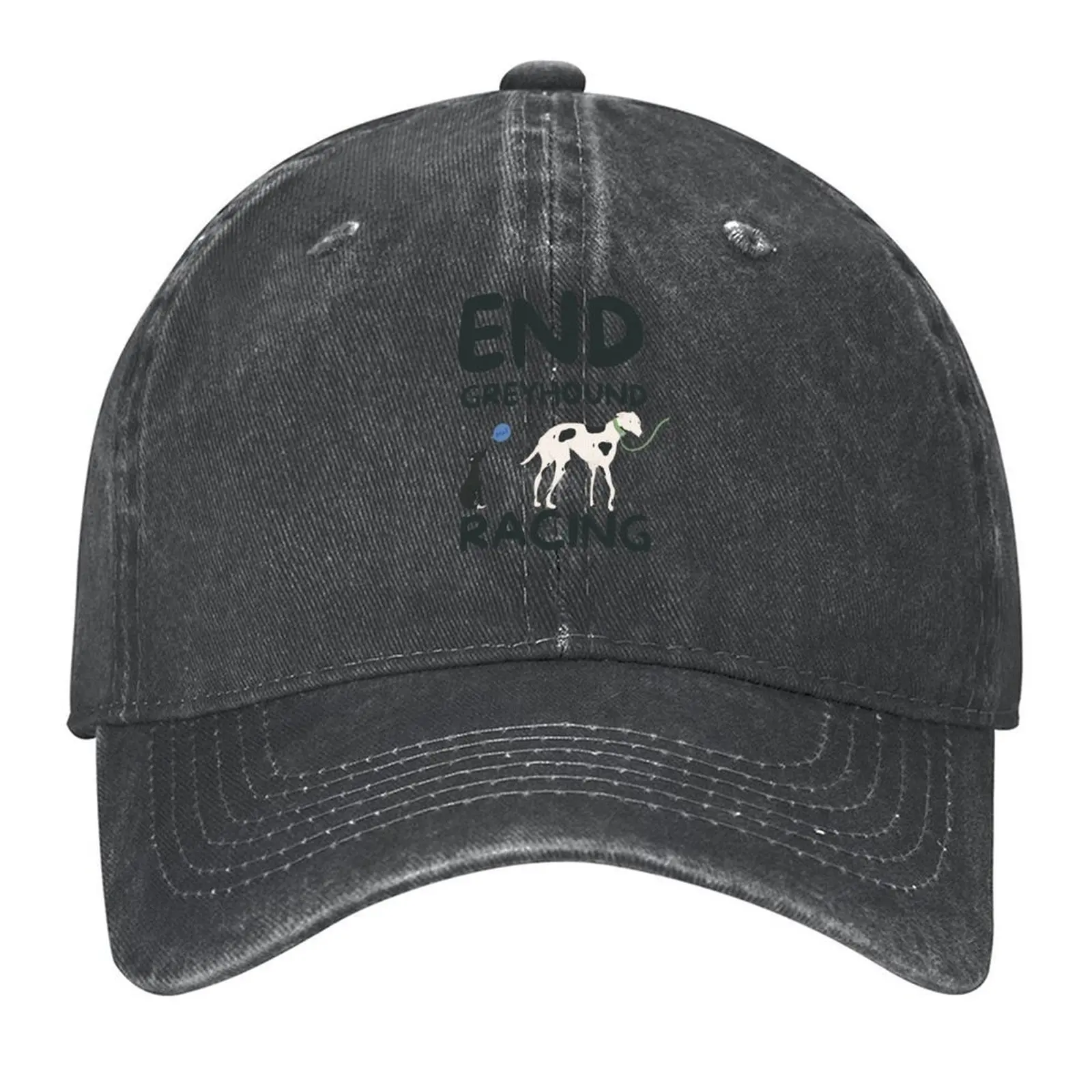 

End Greyhound Racing Baseball Cap Visor Designer Hat Funny hats Snap Back Hat Luxury Woman Men's