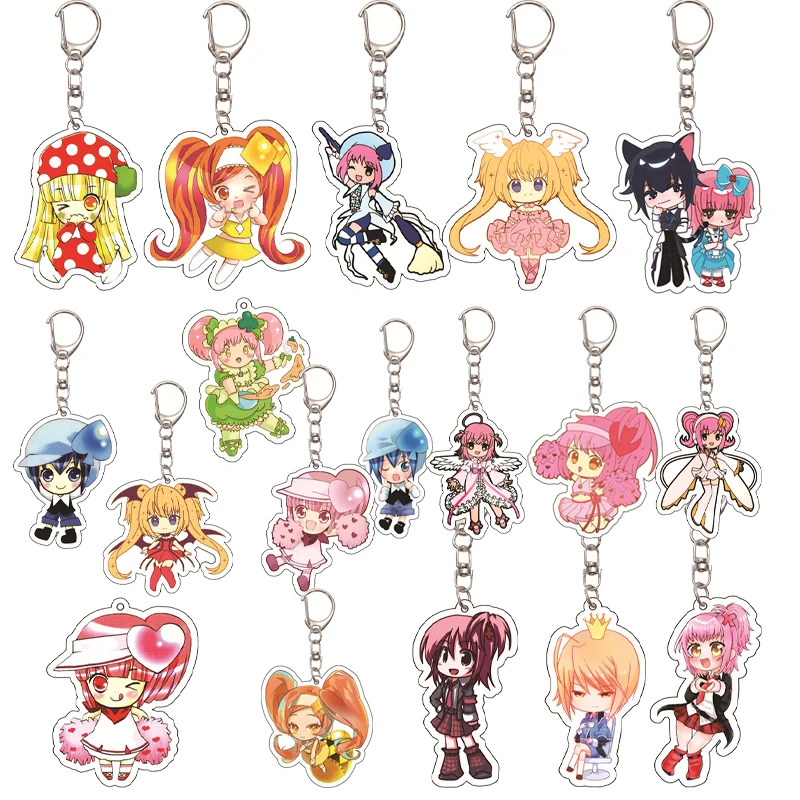 

Shugo Chara Hinamori Amu Tsukiyomi Ikuto Hotori Tadase Tsukiyomi Utau Anime акриловый автомобильный брелок для ключей сумка кулон аксессуары подарки
