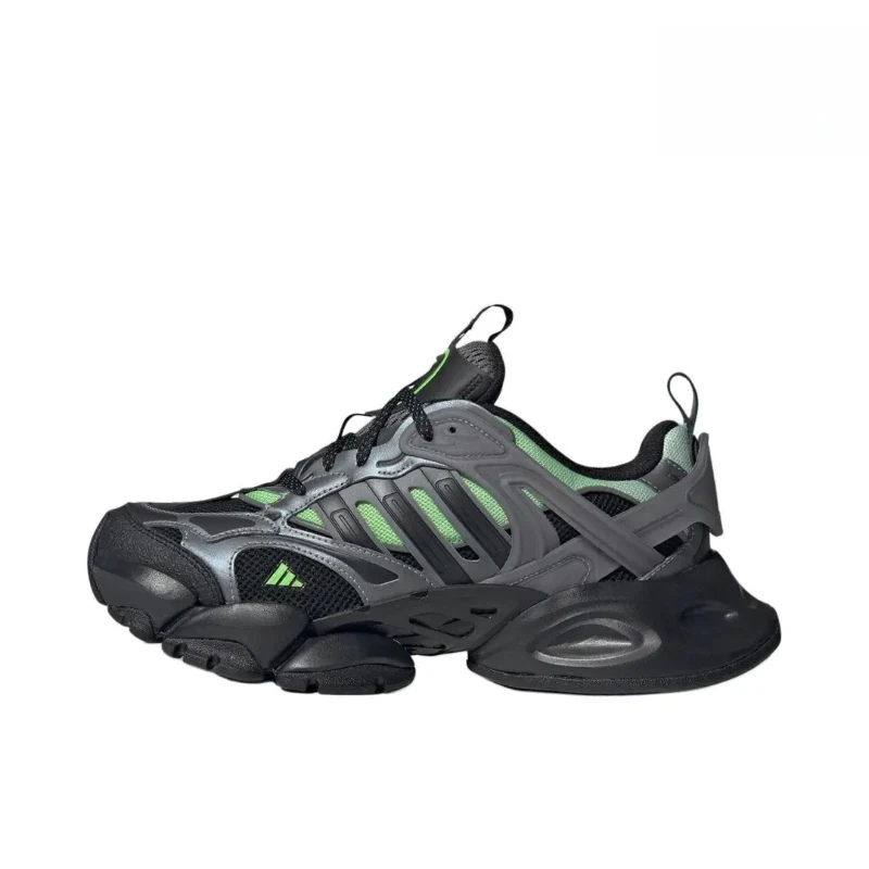 

Adidas XLG Runner Deluxe Unisex style Light Machine armor shoes Cyber Comfort Fabric Leather Low-Cut Gray/Green JP5764