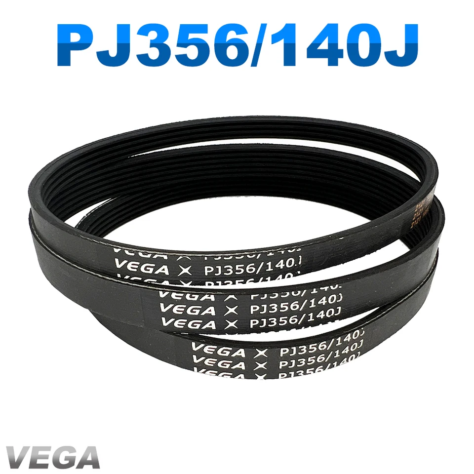 Courroie Vega PJ356/140J Courroie Tapis Roulant TH1000XUE - Référence PJ356/ 140J | 6 Nervures | Compatible Vega Pièce Rechange Tapis Course
