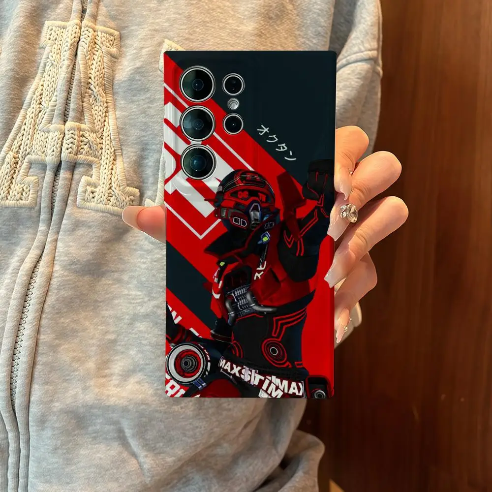 Casing HP A-Apex Legends Untuk Samsung S25 Shell GalaxyS24Ultra 23plus S22 21 A56 36 Film Glossy Hard PC Cover