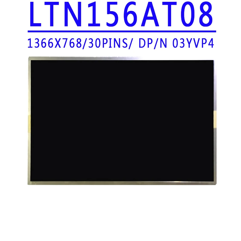 Tela Lcd para o Portátil de Dell dp n 03yvp4 Ltn156at08 101 Lp156wh2-tpb1 hd tn Edp 30 Pinos Dell E5510 E6510 M4500 156 Dentro 1366×768