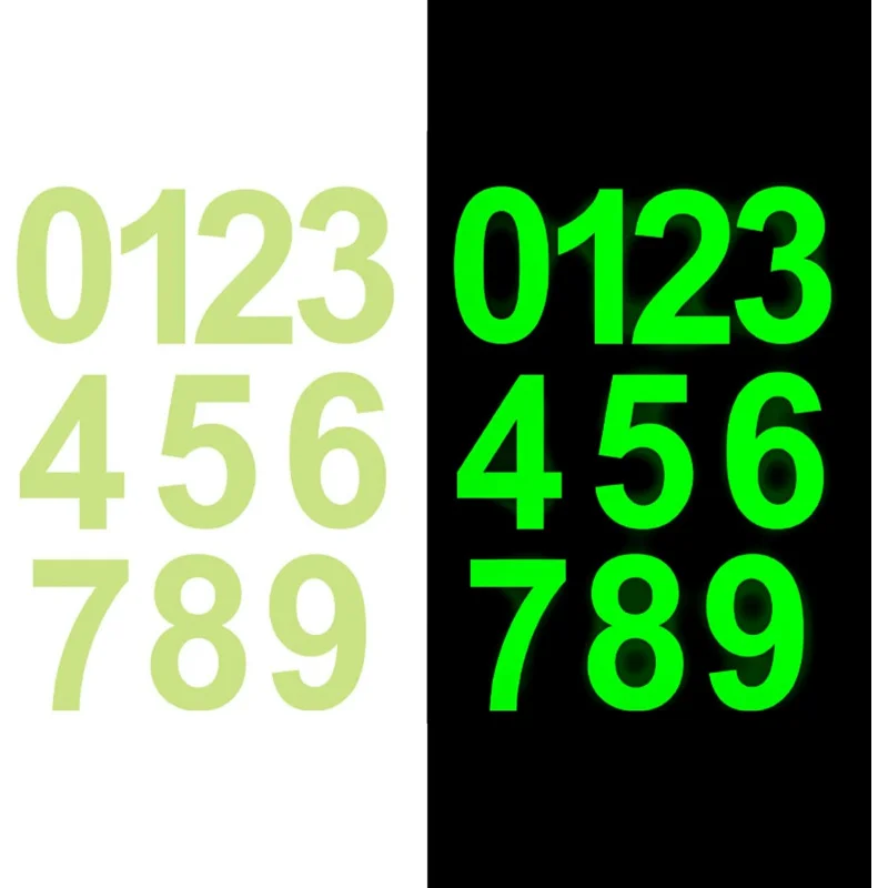 

Светящиеся в темноте наклейки с номерами почтового ящика, 30 цифр, 2.4, водонепроницаемые вывески, дверь, грузовики, дом, бизнес, адрес