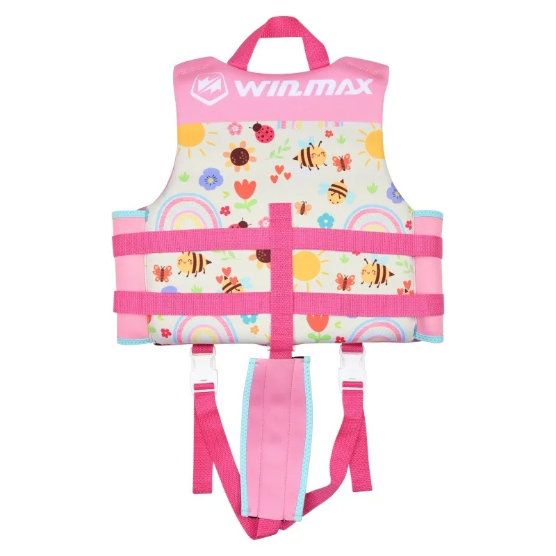Winmax Swimsuits Double straps Buoyancy Vests,Life Jacket Cute Cartoon Animal Swimsuits, Waistcoats, and Children's Swimsuits
