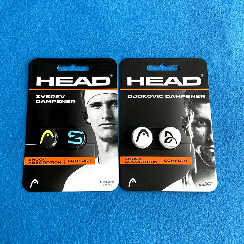 2 pezzi HEAD racchetta da tennis ammortizzatore ammortizzatori di vibrazioni accessori sportivi in silicone antivibranti accessorio da tennis durevole