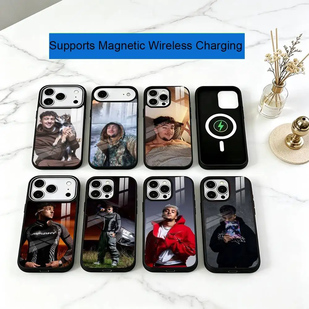 Inoxtag-G K-Kaizen Phone Case For iPhone17,16,15,14,13,12,11 Plus,Pro Compatible with magnetic wireless charging