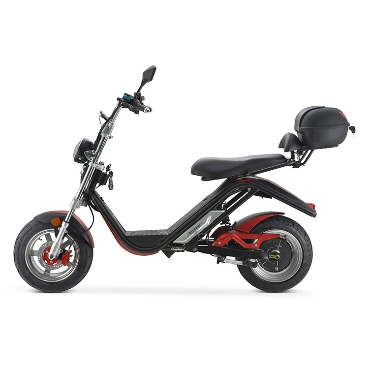 Motocicleta elétrica barata, Scooter Citycoco, Motor 2100W, 60V, 20Ah, Armazém da UE, 2020