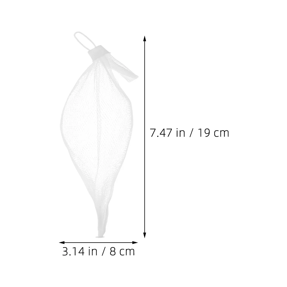 100 шт., сумка для хранения шаров, пластиковая сетчатая сумка, органайзер на шнурке для хранения ювелирных изделий из шариков и бусин для стрельбы