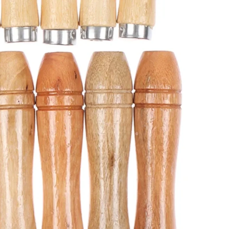 5pcs Wooden File Handle Wood Rasp Woodworking Polishing Rust Proof Filing Tools