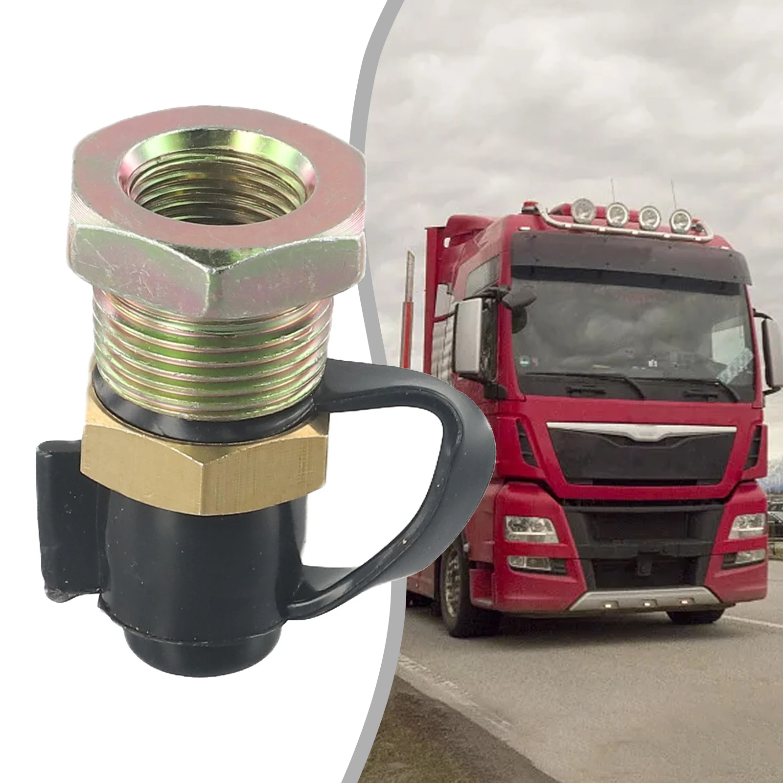 M-16x1.5 Take Air Valve For Air Intake Joint Of Truck Gas Storage Tank Air Tank Non-deformation Anti-aging Long Service Life