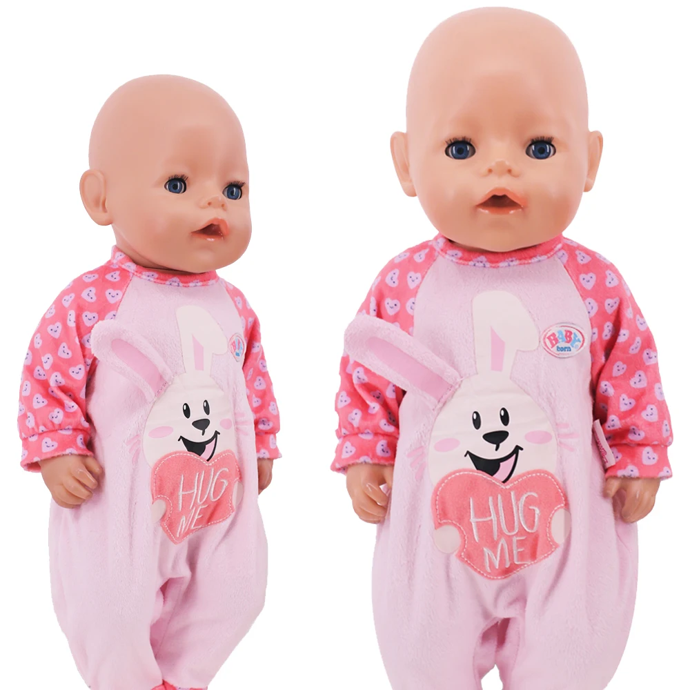 Kawaii Doll Clothing Accessories For 43cm Born Baby Doll,18 Inch American Doll Girl\'s Toys,Nenuco,Birthday Christmas Present