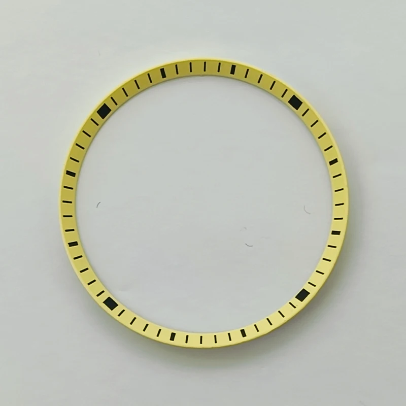Dia 30.5mm Watch Chapter Ring Fits For SKX007 SKX009 SRPD Watch Case Plastic Inner Ring NH35 NH36 Movement Watch Replace Parts