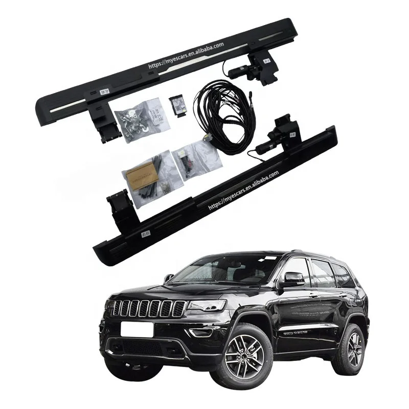 

Factory Price Retractable Automatic Power Running Board Electrical Side Pedal Powersteps For Jeep Grand Cherokee Car Accessories