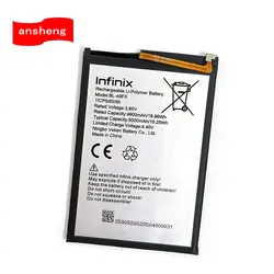 Original 5000mAh BL-49FX Battery Infinix Hot 8 X650 X650B Hot 9 X655 X656 Note 7 Lite CD6 CD7 KD8 Smart 6 Plus X6823 Hot 10S