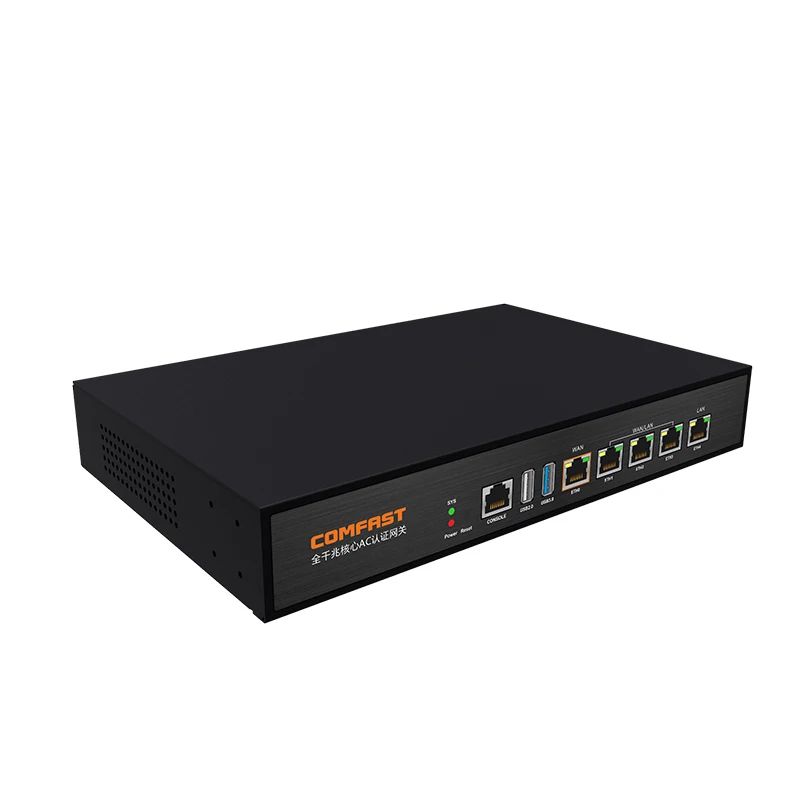 Imagem -06 - Comfast-wifi Load Balancing Routing Gigabit Completo ac Core Gateway Acesso Multi-wan Roaming Router Controlador de Fluxo Inteligente