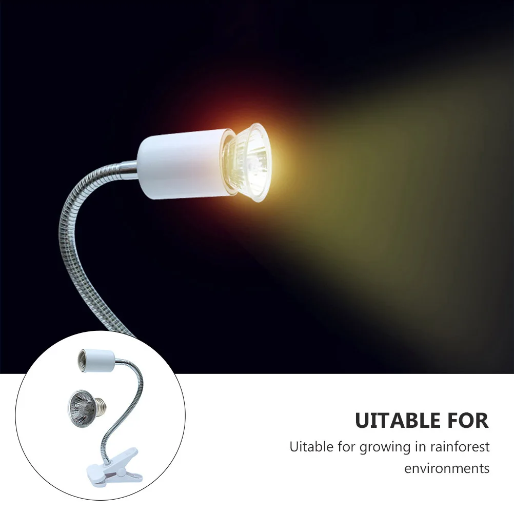 

2Pcs Reptile Basking Light Tortoise Heat Lamp Sunlight Calcium Absorption Promote Healthy Growth Basking Light for Reptile